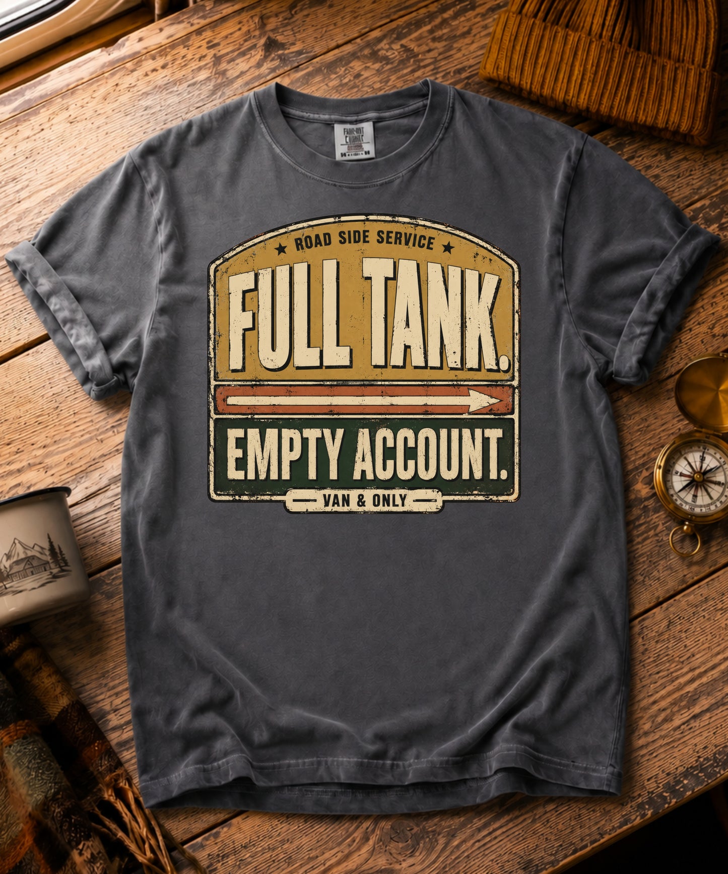 Full Tank Empty Account Tee