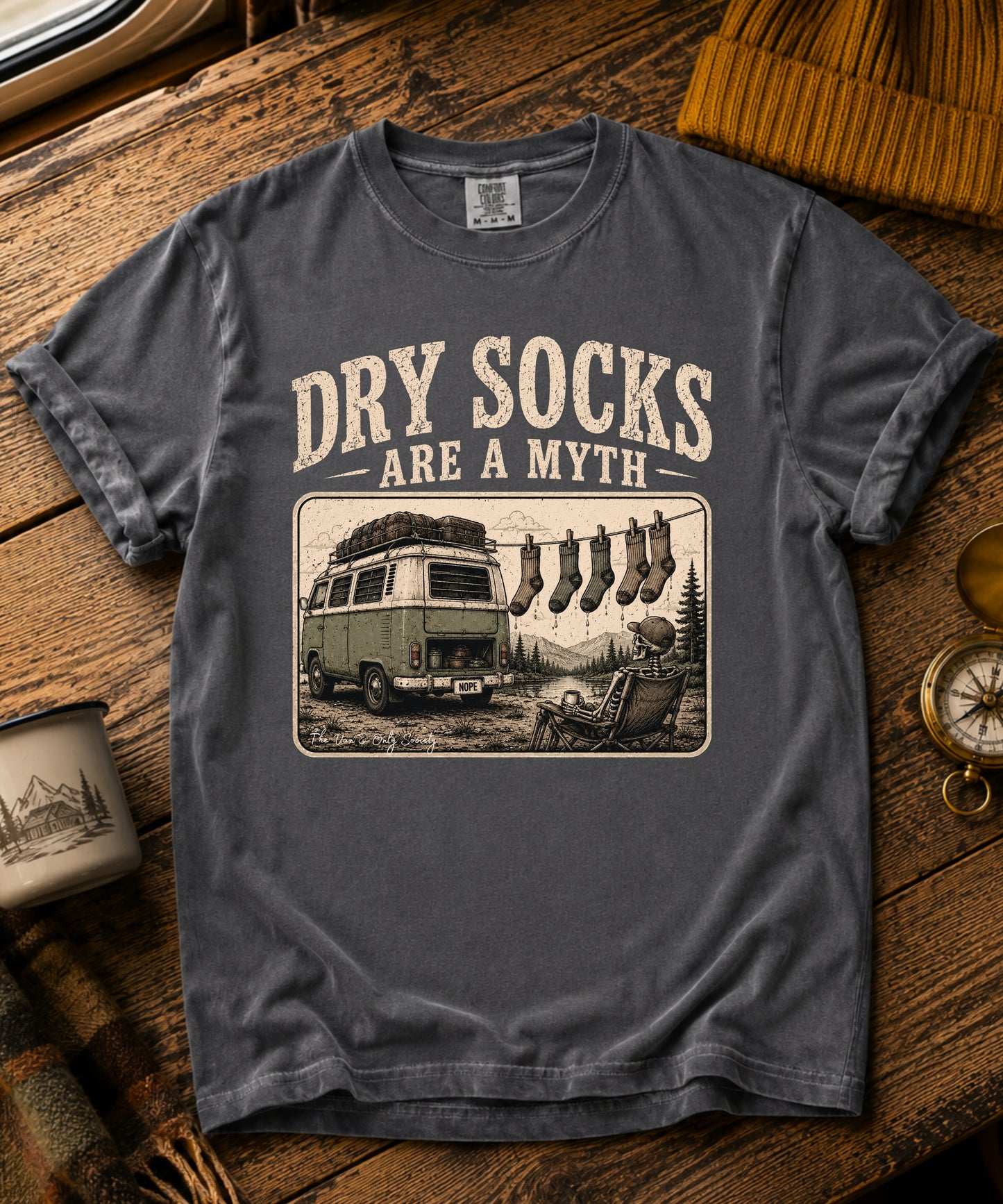 Dry Socks Are A Myth Vintage Tee