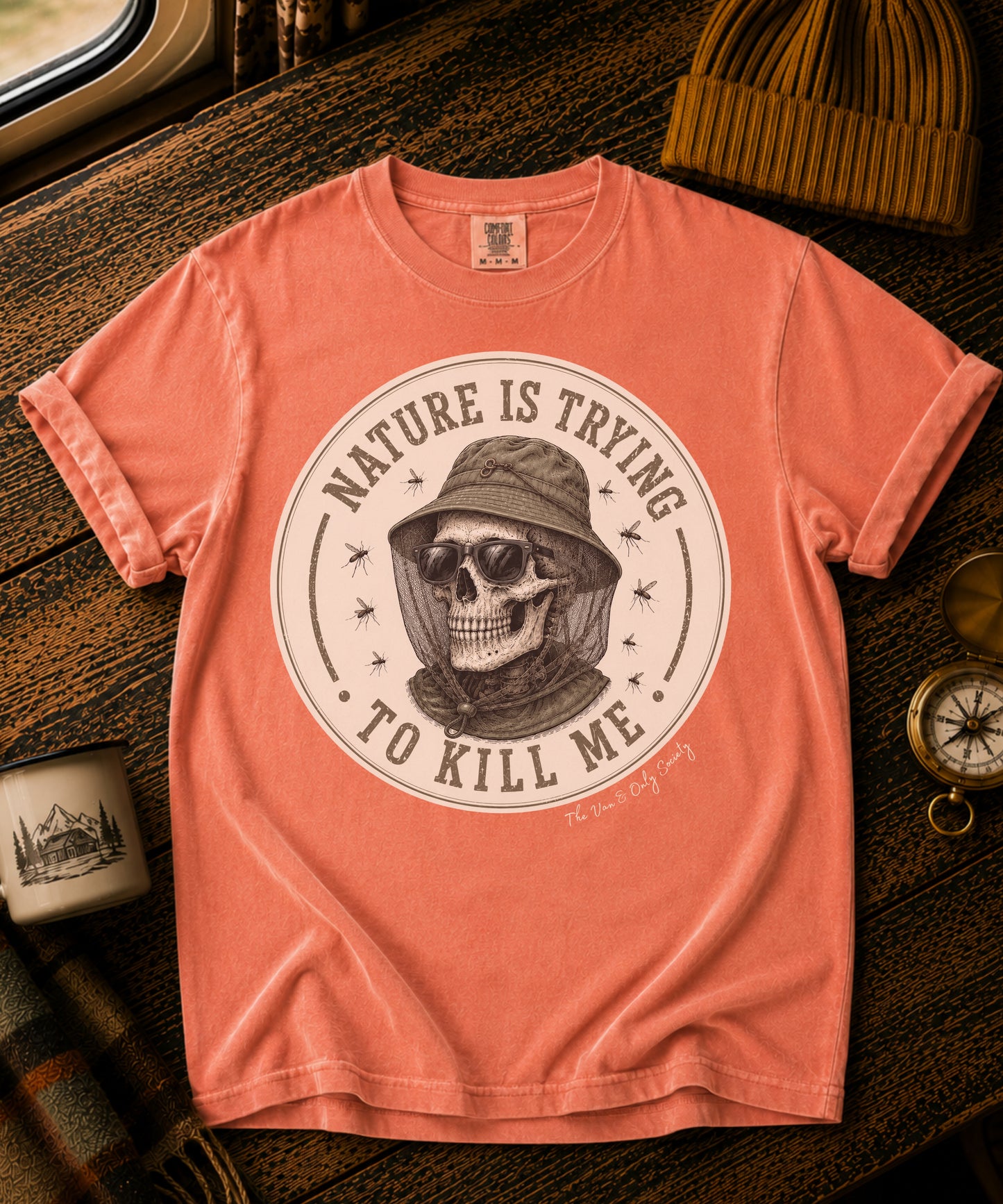 Nature Is Trying To Kill Me Vintage Tee