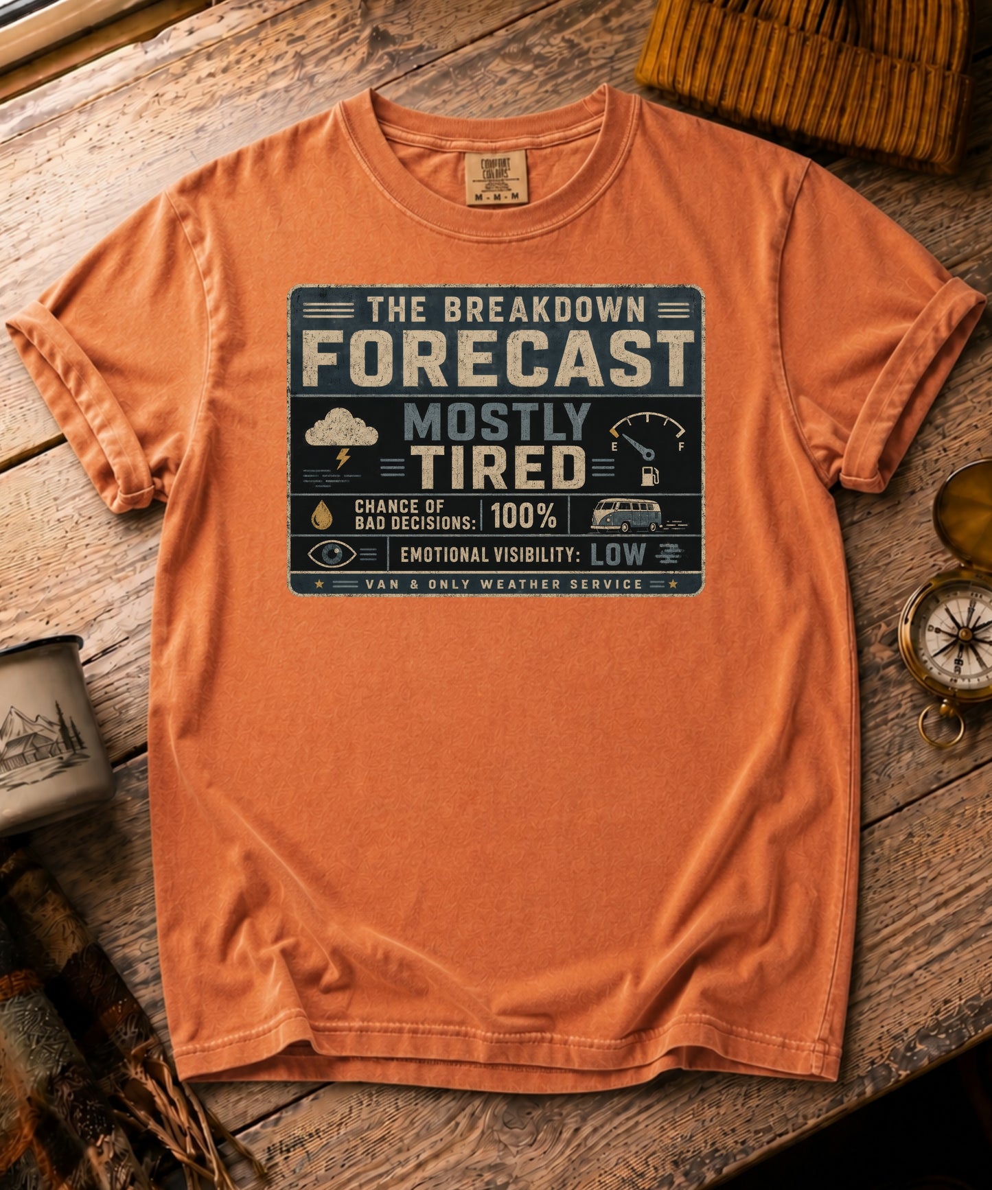 Breakdown Forecast Tee