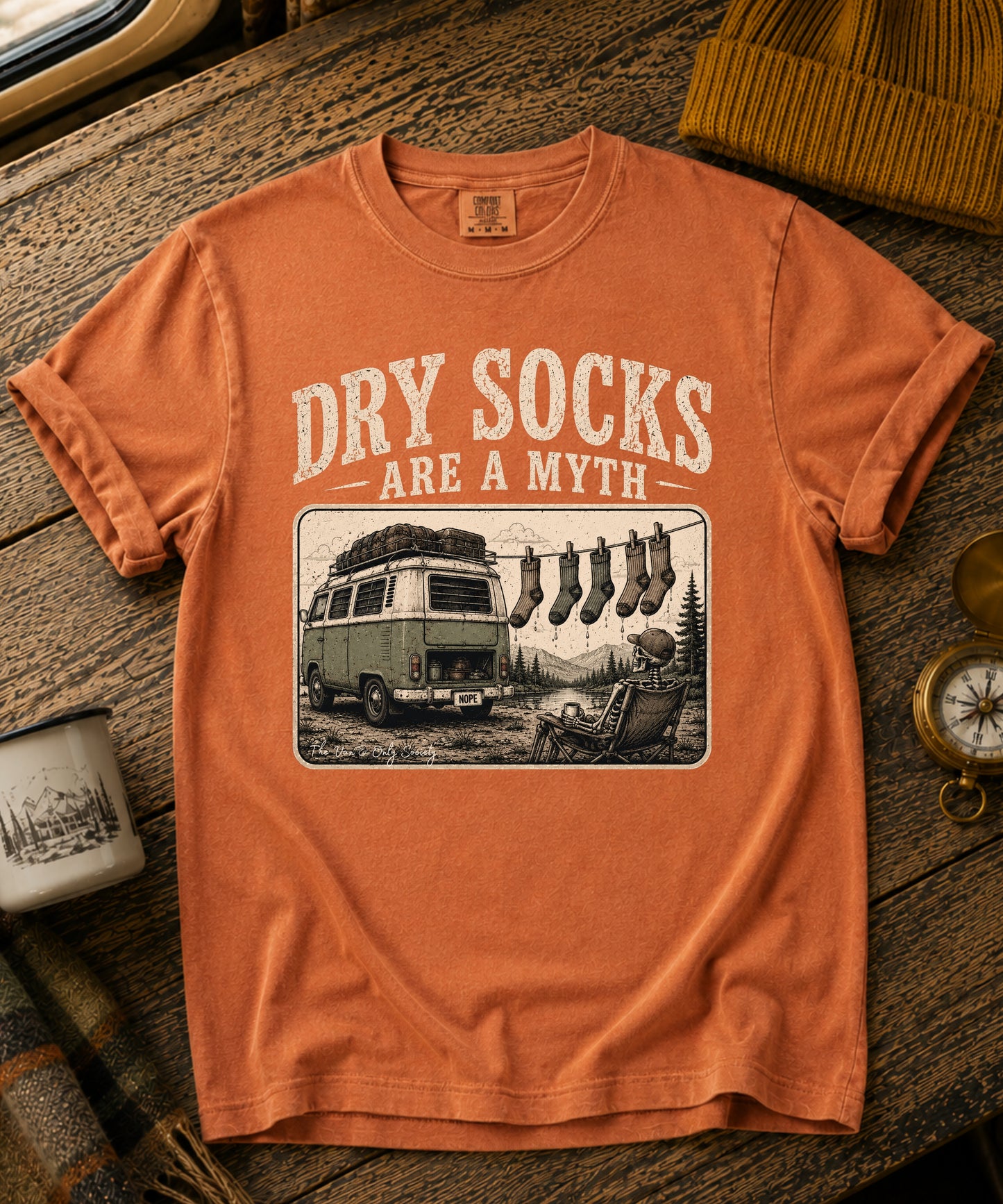 Dry Socks Are A Myth Vintage Tee