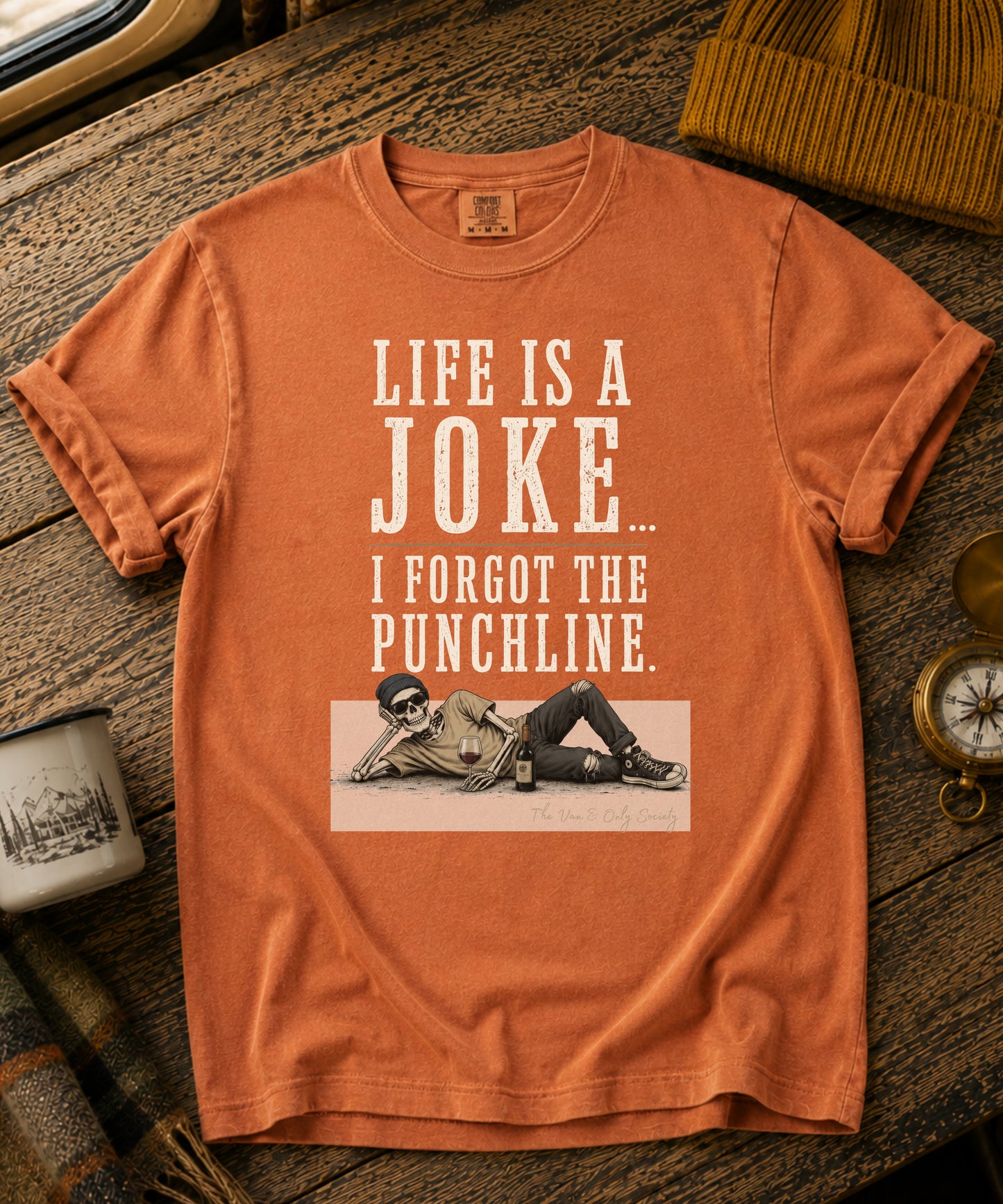 Life Is A Joke Vintage Tee
