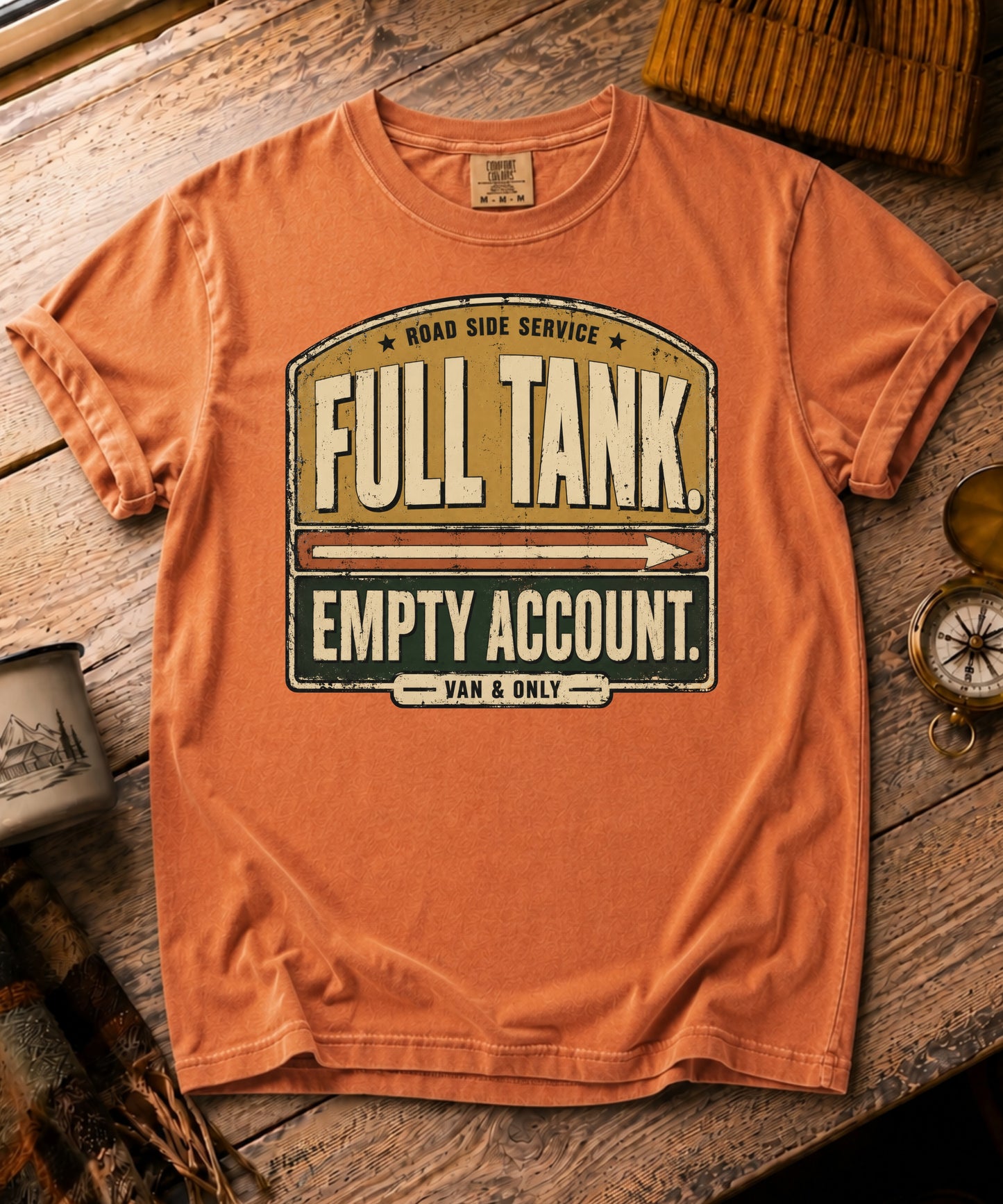 Full Tank Empty Account Tee