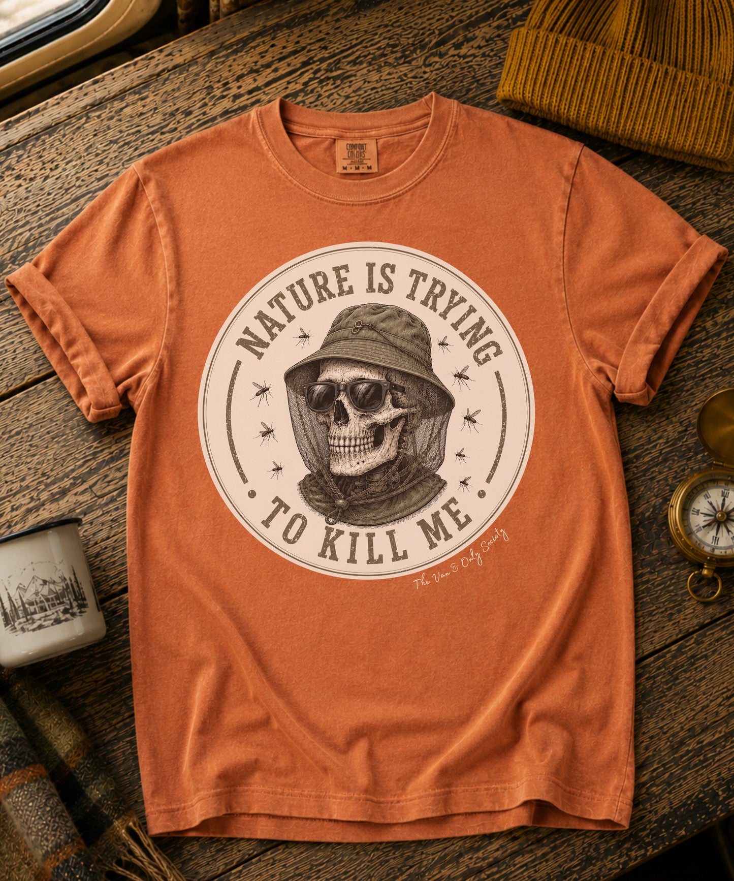 Nature Is Trying To Kill Me Vintage Tee