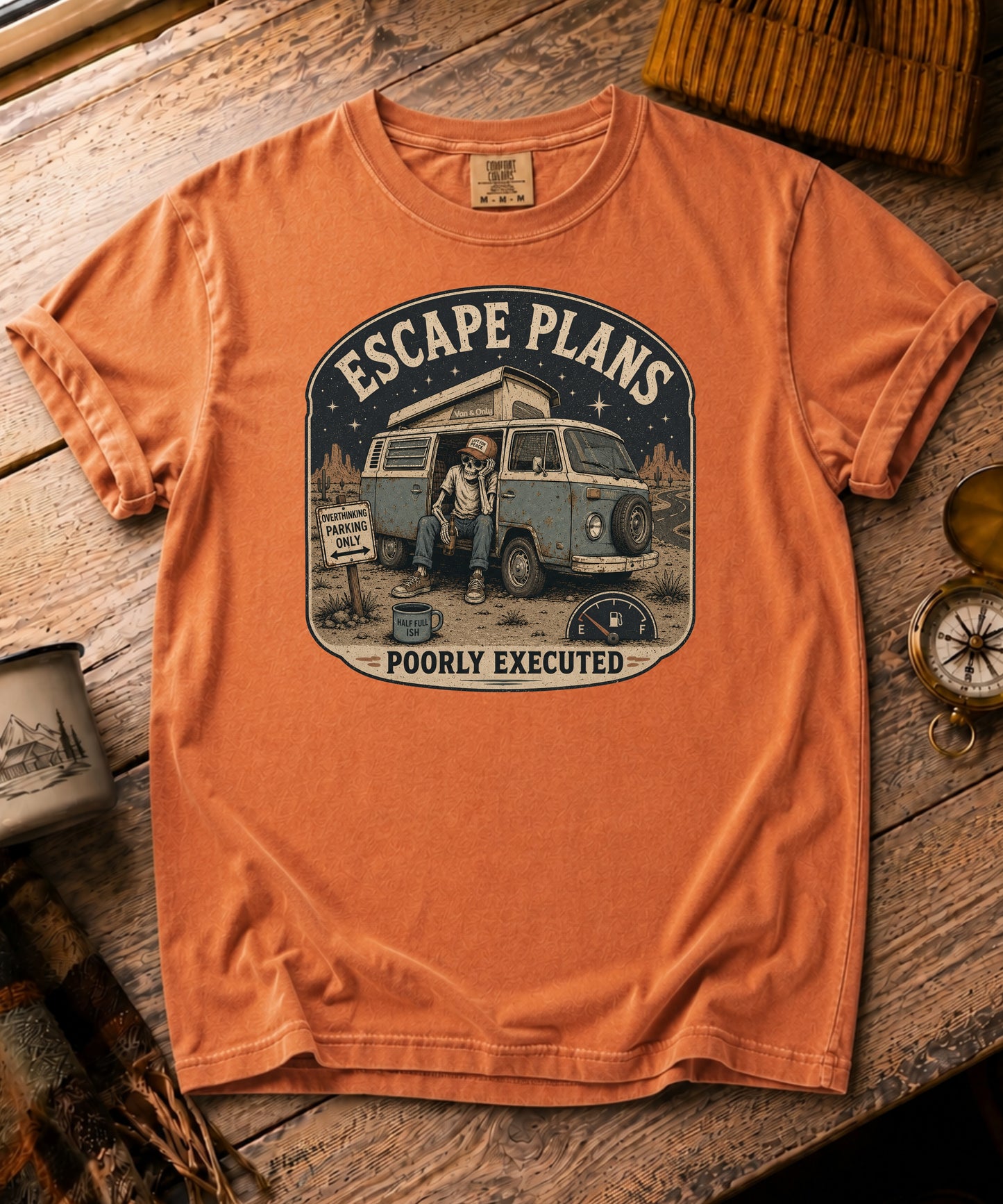 Escape Plans Poorly Executed Tee